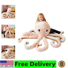 Giant Octopus Stuffed Animal Jumbo Plush Toy,30" Soft Toys Large Cute Huge Ka...