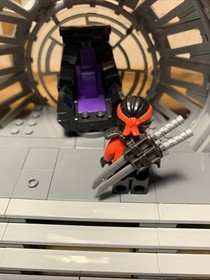 Lego Kai Minifigure Pearl Dark Gray Katana Holder The Lego Ninjago Movie njo316