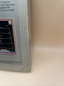 BLITZ Action Football (Vectrex)  Box, Cartridge & Overlay! In Clear Slipcover