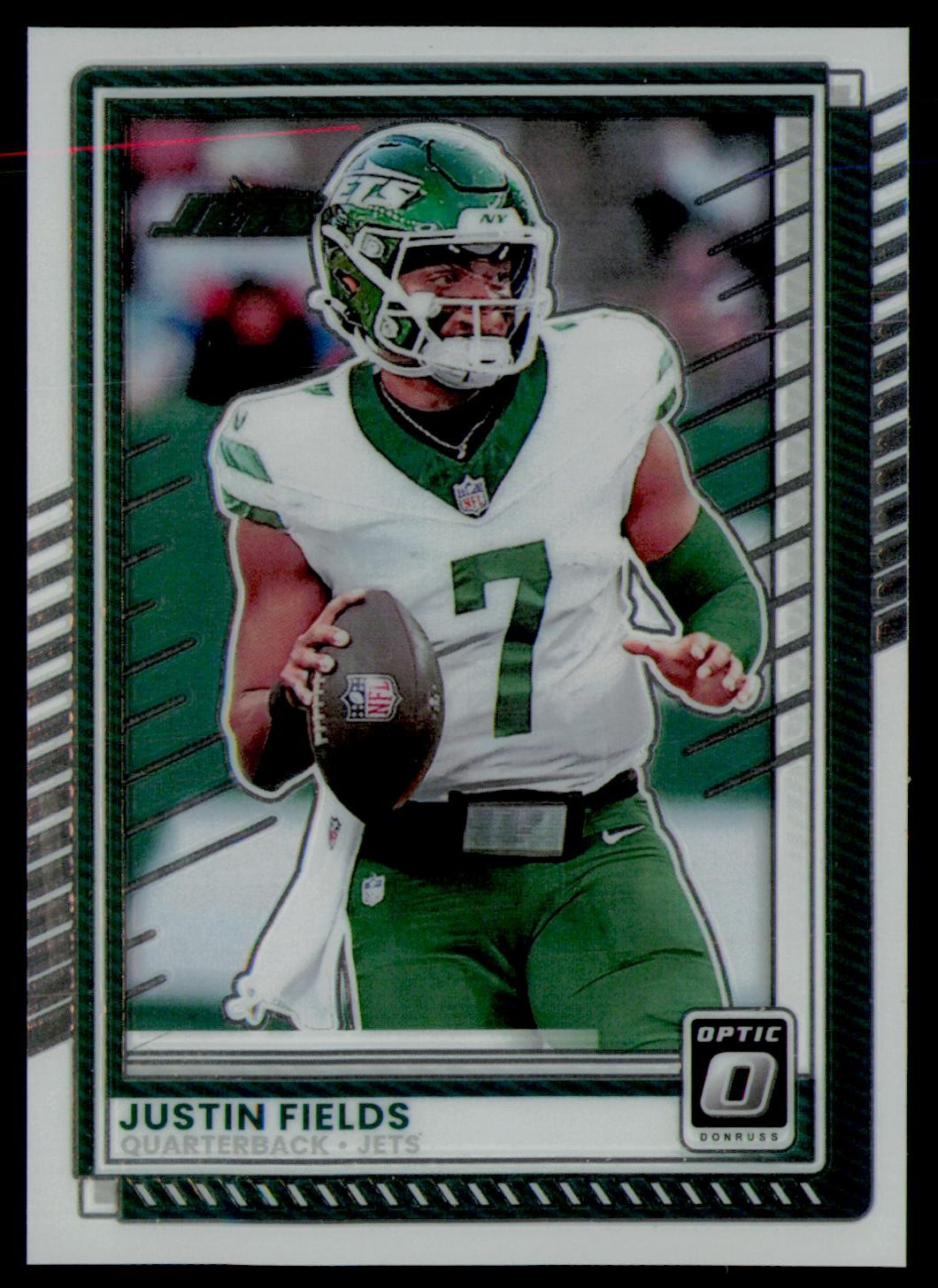 2025 Donruss Optic #167 Justin Fields Red #/149