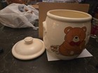 Vintage "I'm Stuffed" Teddy Bear Cookie Jar by Treasure Craft.  Pre-owned  Nice — photo 6