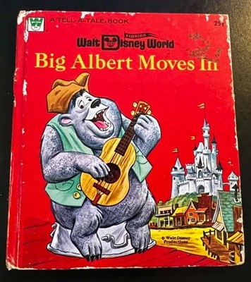1971 Walt Disney World Big Albert Moves In BIG AL Country Bear Jamboree Book FLA