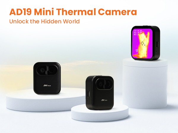 80X60 Mini Infrared Thermal Imager Small Thermal Imaging Camera ANXTECH