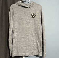 Antigua Milwaukee Brewers MLB Sweater Hoodie Embroidered Women's Size Small