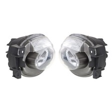 1 Pair Bumper Chrome Fog Light Fog Lamp Kit For Lexus Es350 2007-09 Left Right