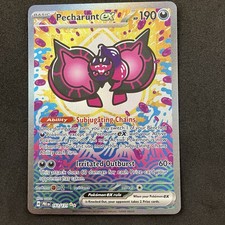 Pecharunt EX Special Illustration Rare 2025 Pokemon Prismatic Evolutions 163/131 on eBay