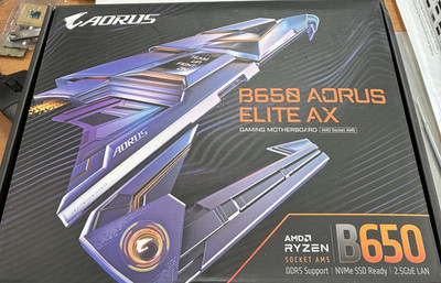 NOT WORKING Gigabyte Aorus B650 Elite AX AMD AM5 ATX DDR5 Wi-Fi Motherboard