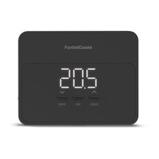 Fantini Cosmi C900RN Nero Cronotermostato WiFi Smart a Batteria da Parete Nero