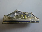 Vintage WAVERLEY PADDLE STEAMER Enamelled Pin Badge