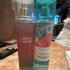 Two Bath  Body Works Endless Weekend Fine Fragrance Mist 8 fl oz / 236 mL