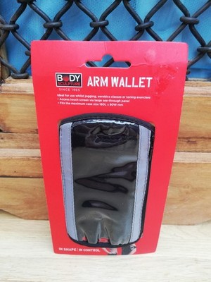 Body Arm Geldbörse Handy Aufbewahrung für Training, Touchscreen kompatibel, neu + versiegelt