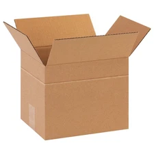 GRAINGER APPROVED 55VG47 PK 25 Shipping Box,10x8x8-6 in 55VG47