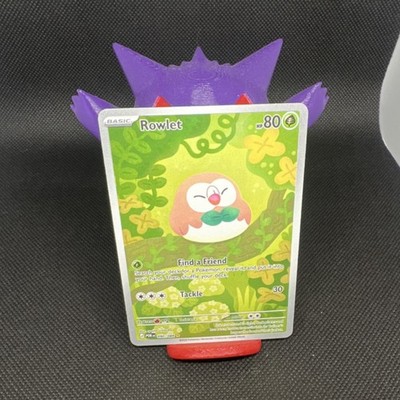 Pokémon TCG Rowlet SVP030 Regular 80 HP 30 ATK Basic Grass Card