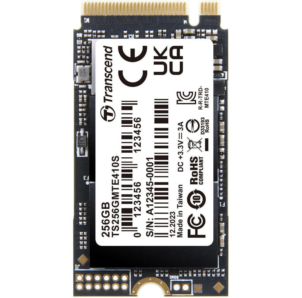 Твердотельный накопитель Transcend MTE410S M.2 - 256 ГБ