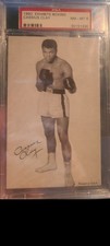 1947-66 Exhibits rookie card cassius clay- Muhammad Ali boxing PSA 8 ( pop 1)