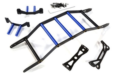 Alloy Exo-Skeleton Body Roll Cage Kit for Arrma 1/10 Granite 4X4 3S BLX AR402261
