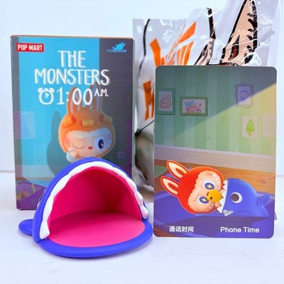 POP MART Labubu The Monsters 1:00 A.M. Series Figure Doll - Phone Time