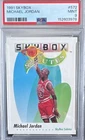 SkyBox 1991-92 Salutes Michael Jordan #572 Chicago Bulls PSA 9 Basketball Card