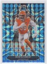#41 Montez Sweat 2024 Panini Mosaic Reactive Blue Chicago Bears