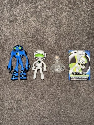 Echo Echo Regular & Ultimate Ben 10 Alien Force Bandai 2008 Figures w Crystal 