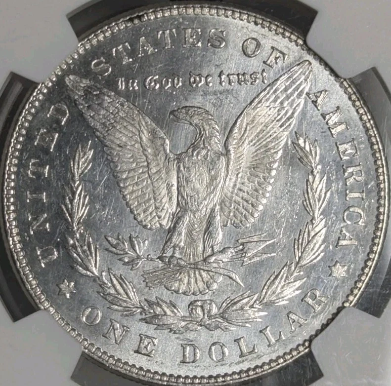 1878 7TF REV MORGAN SILVER DOLLAR NGC MS62 ProofLike - Image 2 of 4