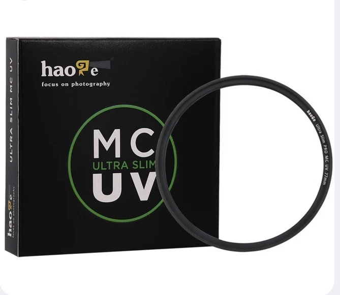 Haoge 77mm Ultra Slim MC UV Protection Multicoated Ultraviolet Lens Filter UK