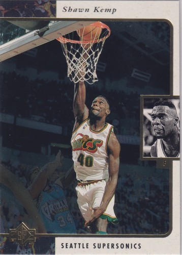 Shawn Kemp #124 1995 SP card