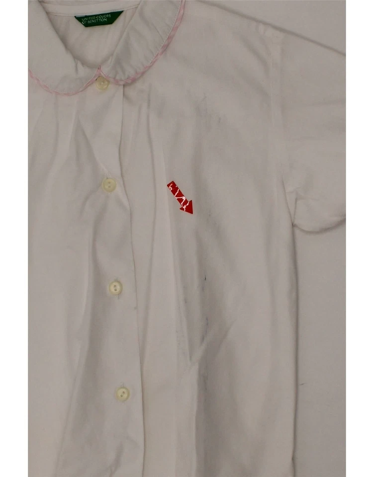 Camisa BENETTON Bebé Niñas 12-18 Meses Blanca DJ01 Foto 3 de 4