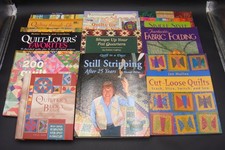Quilting Books Patterns Projects Fabric Folding Block Bible Craft DIY Lot 11