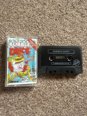 Commodore 64 / 128 C64 Spiel - Bubble Dizzy von Codemasters getestet sehr guter Zustand