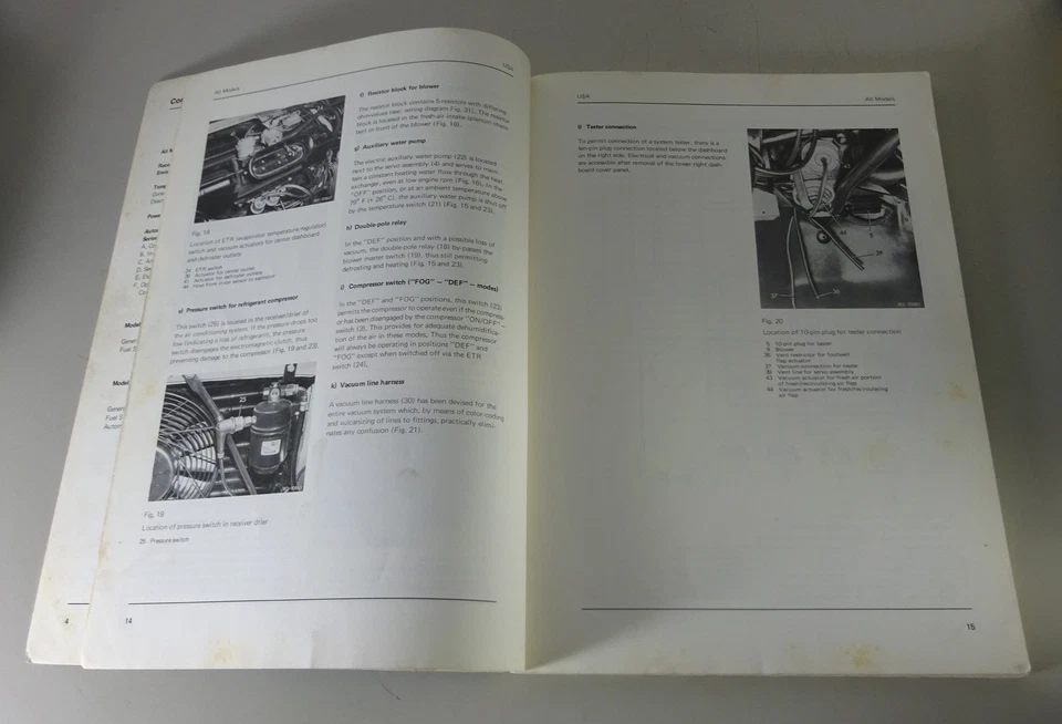 Manual De Taller Innovaciones Mercedes Benz R107 W116 450 SE SL SLC De 1976 - Imagen 3 de 4