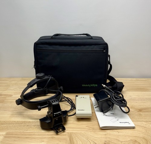 Welch Allyn 12500 Binocular Indirect Ophthalmoscope And Case