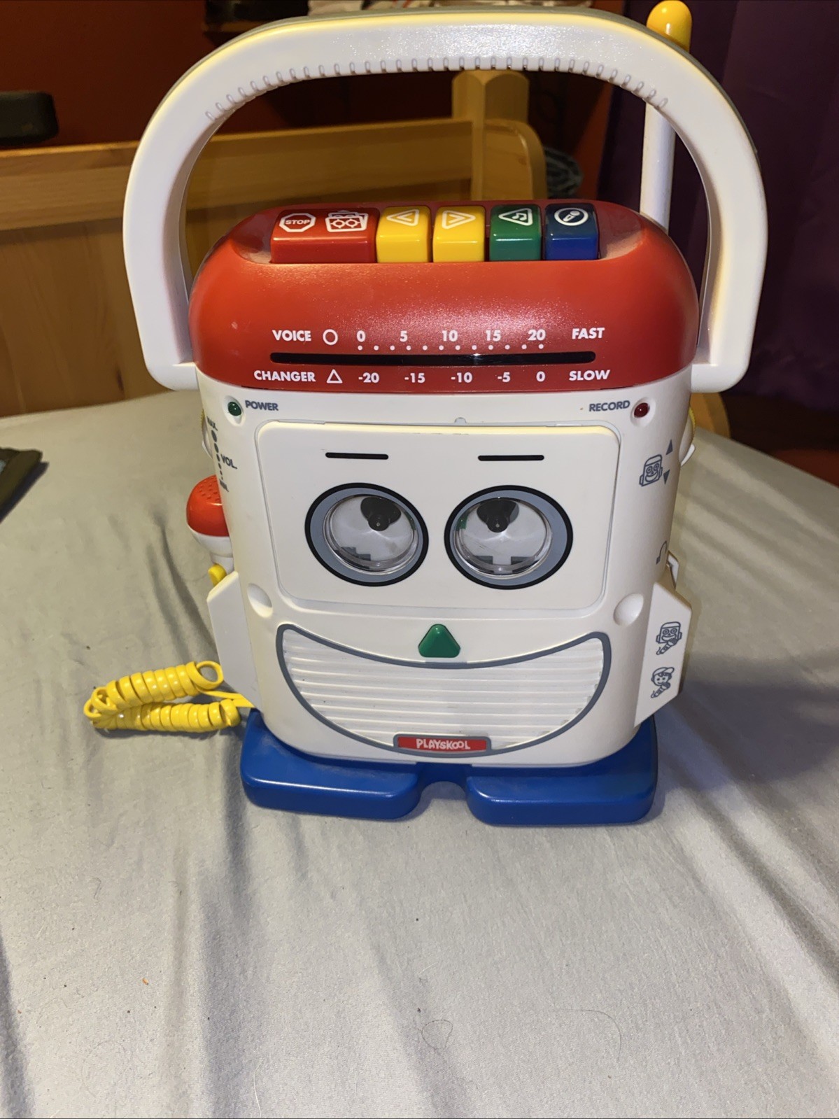 Playskool Mr Mike PS-468 Voice Changer/Cassette Recorder Toy Story 1996 Hasbro