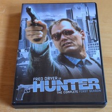 Hunter Complete First Season 1 DVD Box Set Fred Dryer NBC Crime Drama Series