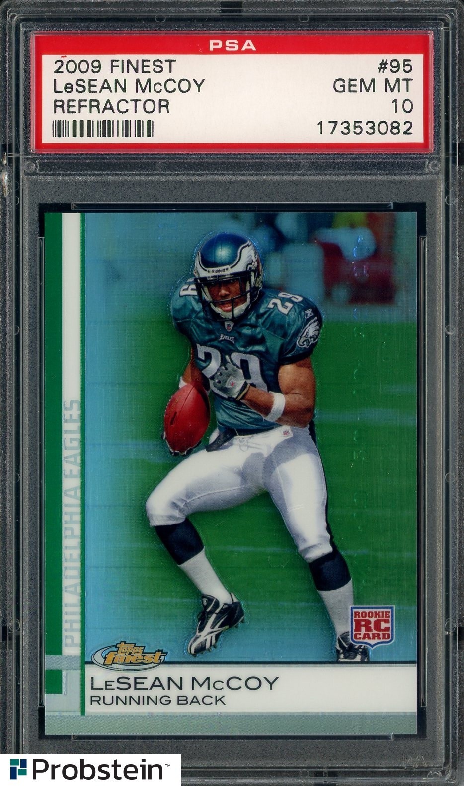 LeSean McCoy Finest #95 Refractor