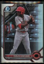 2022 Bowman Draft Chrome Refractor Yerlin Confidan #BDC-199