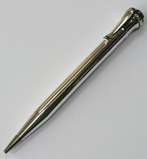 Vintage WAHL EVERSHARP Sterling SILVER Pencil With CLIP Ornate  Top 10cm
