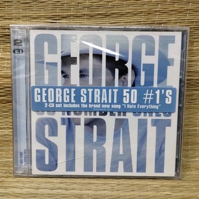 George Strait 50 Number Ones Greatest Hits (CD, 2004, 2-Disc Set) - Cracked Case