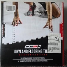 HockeyShot Dryland Hockey Synthetic Ice Tiles – 10 Pack