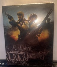 Resident Evil 5 (Sony PS3  -2 DISC-Sealed Brand New STEEL BOOK-CASE-VERY RARE