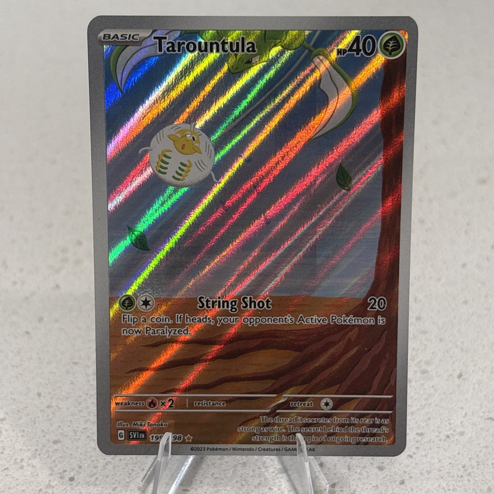 Tarountula 199/198 SV01: Scarlet & Violet Base Set Holo