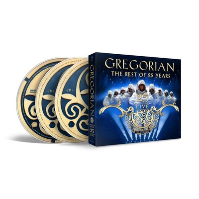 Gregorian 25 Live: The Best of 25 Years (CD) Box Set with DVD and Blu-ray