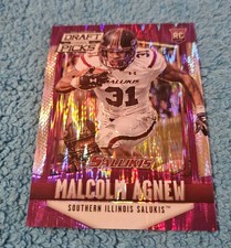 2015 Panini Prizm Draft Picks Malcolm Agnew S Illinois Purple Flash 16/99 #215
