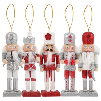  5 Pcs Weihnachten Nussknacker Weihnachtsnussknacker Weihnachtsschmuck