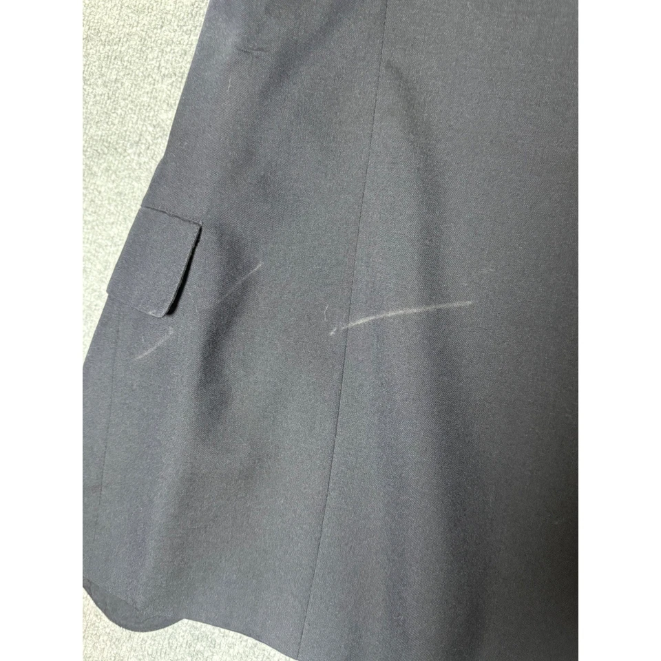 Blazer Brooks Brothers Para Hombres Azul Marino 100% Lana Chaqueta Dos Botones Foto 4 de 4