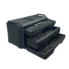 Husky Tools 280-Piece SAE/Metric Mechanics Tool Set with 3 Drawer To (CSC053807)