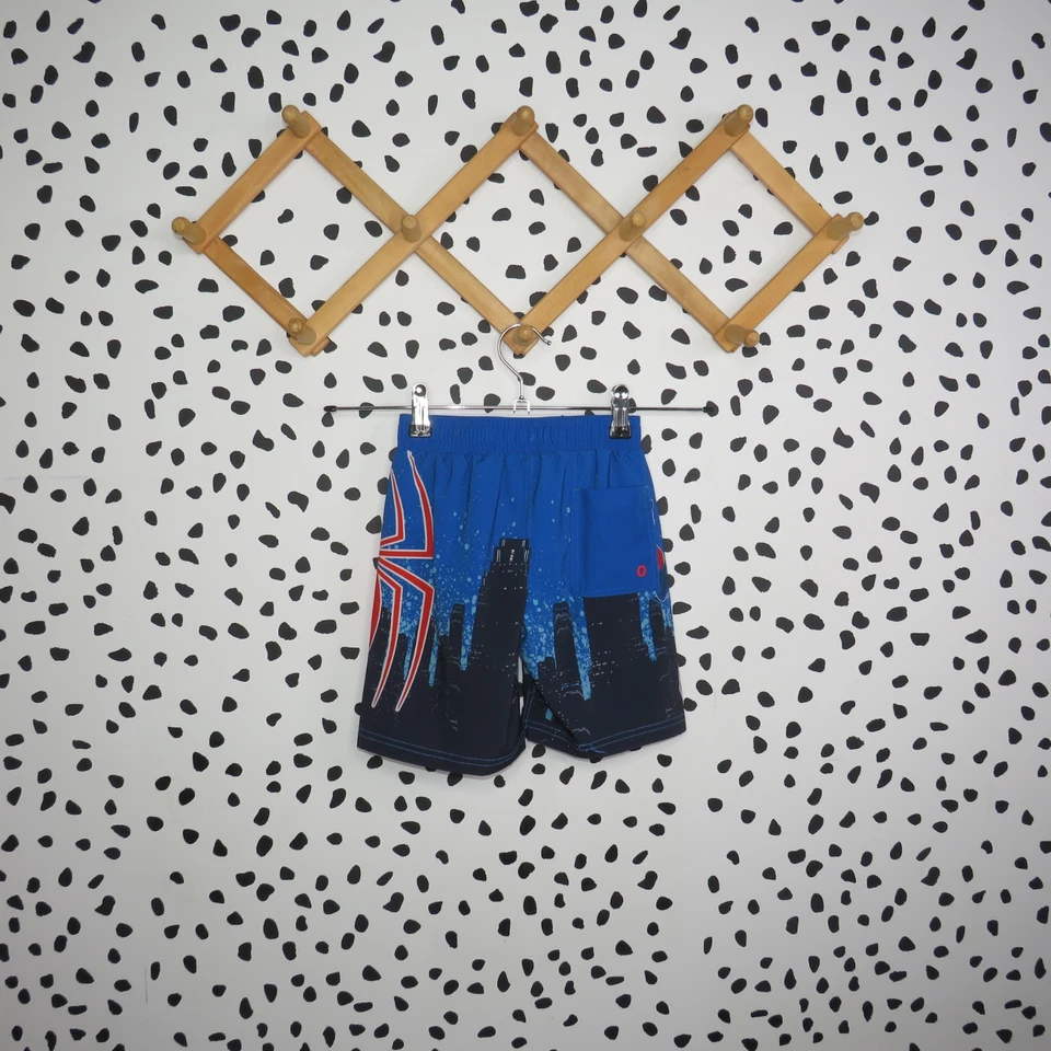 Baús de natação masculinos Spiderman azul Marvel super-herói tamanho XSmall - Imagem 4 de 4