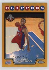 2008-09 Topps Chrome Gold Refractor 32/50 Eric Gordon #187 3c7