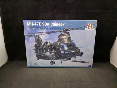 Italeri MH-47E SOA Chinook Helicopter 1:72 Scale Plastic Model Kit 1218 NISB