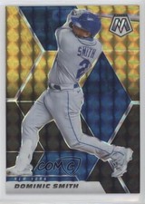 2021 Panini Mosaic Choice Black Gold Mosaic Prizm /8 Dominic Smith #42 y8h